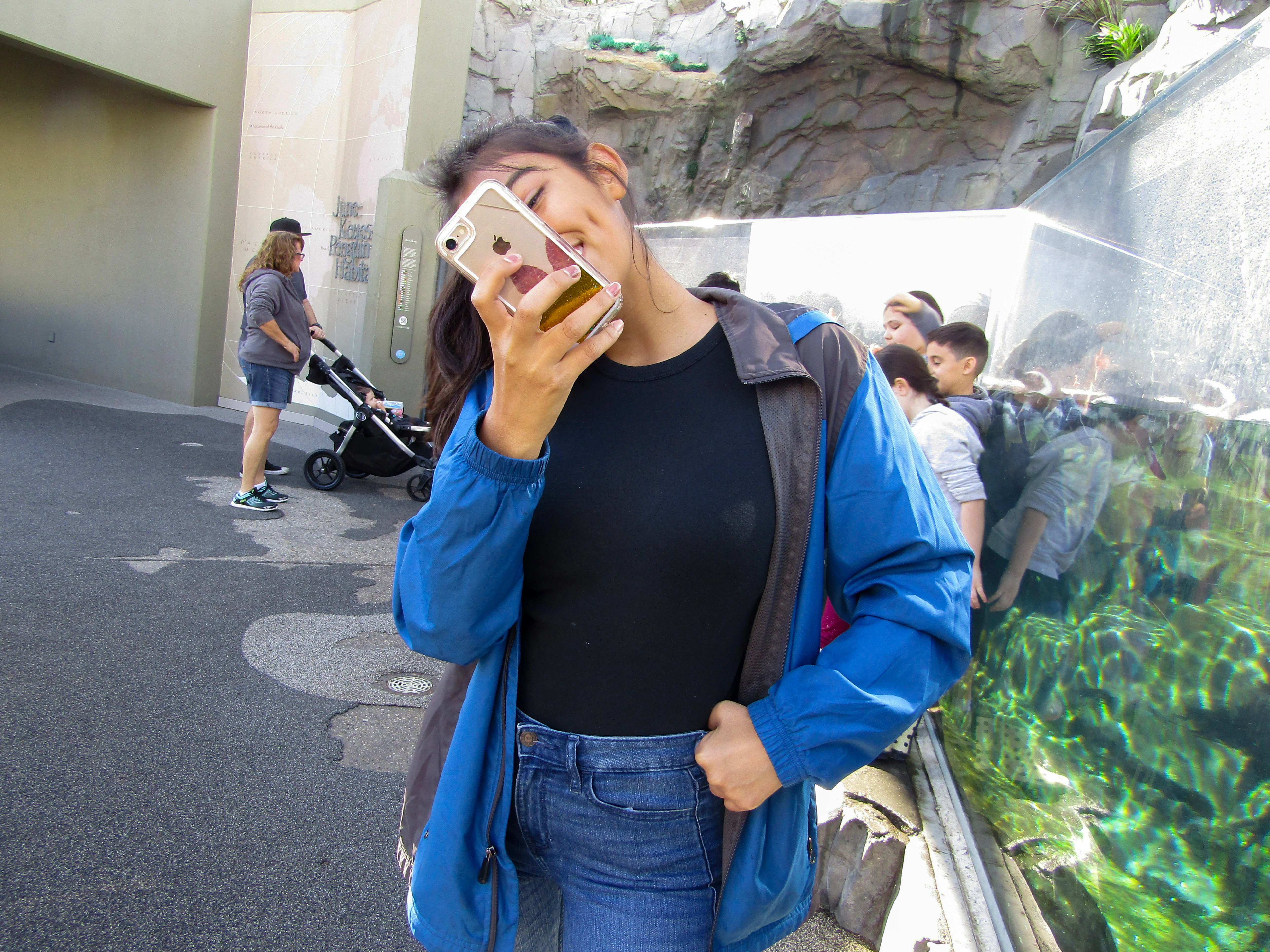 Young Women Taking a Picture